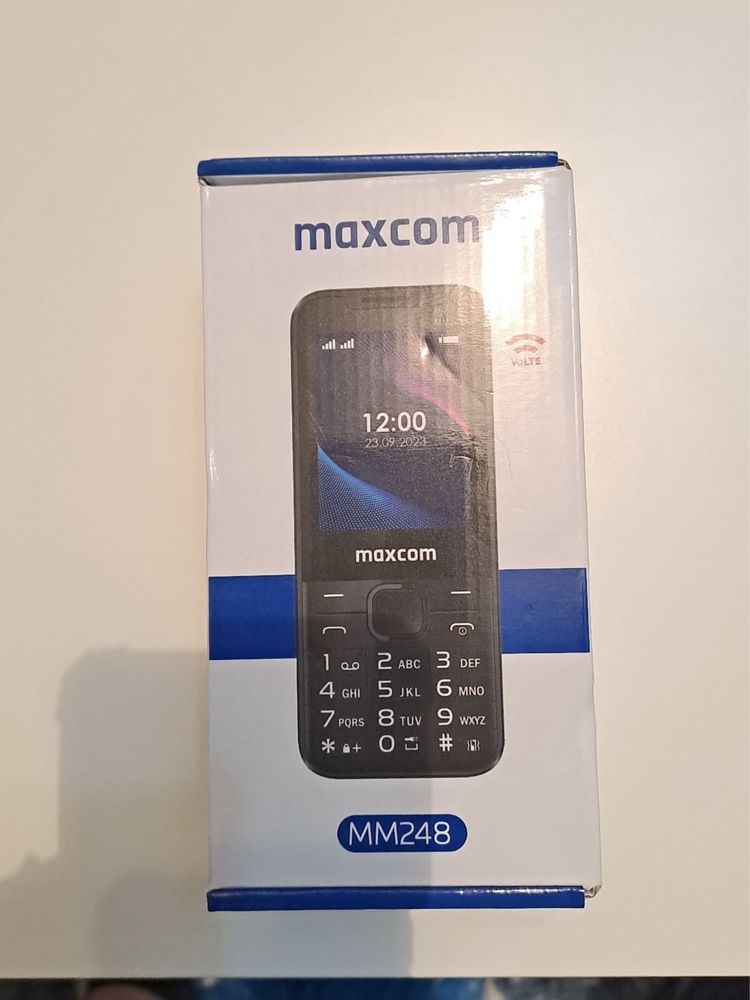 Vand telefon Maxcom MM248 Dual SIM Black