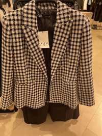 Пиджак твидовый от Zara