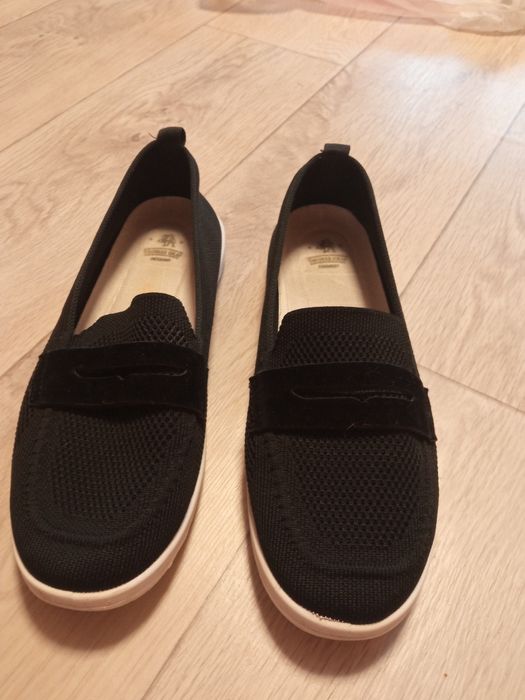 Черные мягкие балетки 39 р