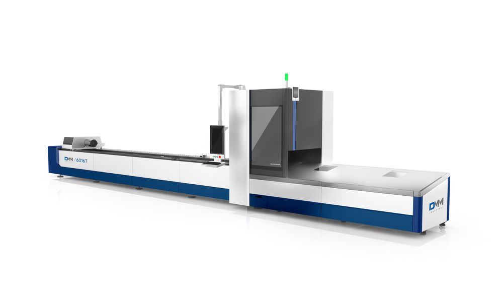 Оптоволоконный лазерный станок DMM 6016T для резки труб и профиля