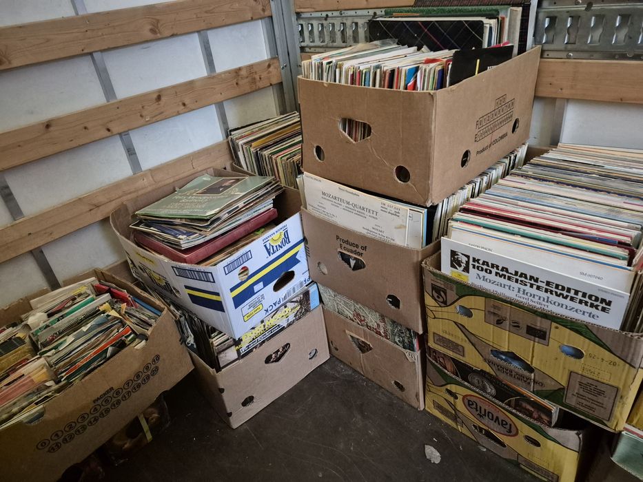 Vând lot 100lp discuri vinil cu muzică clasică mixta Artiști celebrii