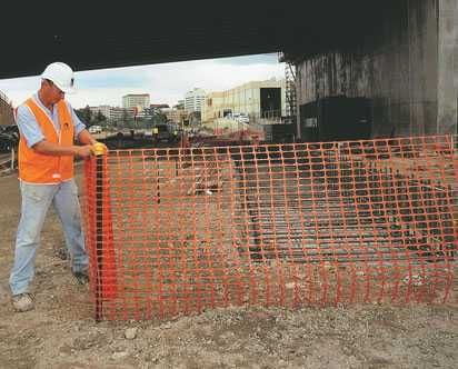 Сетка для ограждения оранжевая аварийная 1*50, Setka