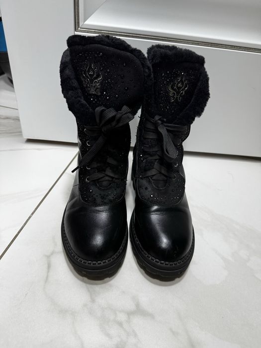 Ботинки для девочки теплые