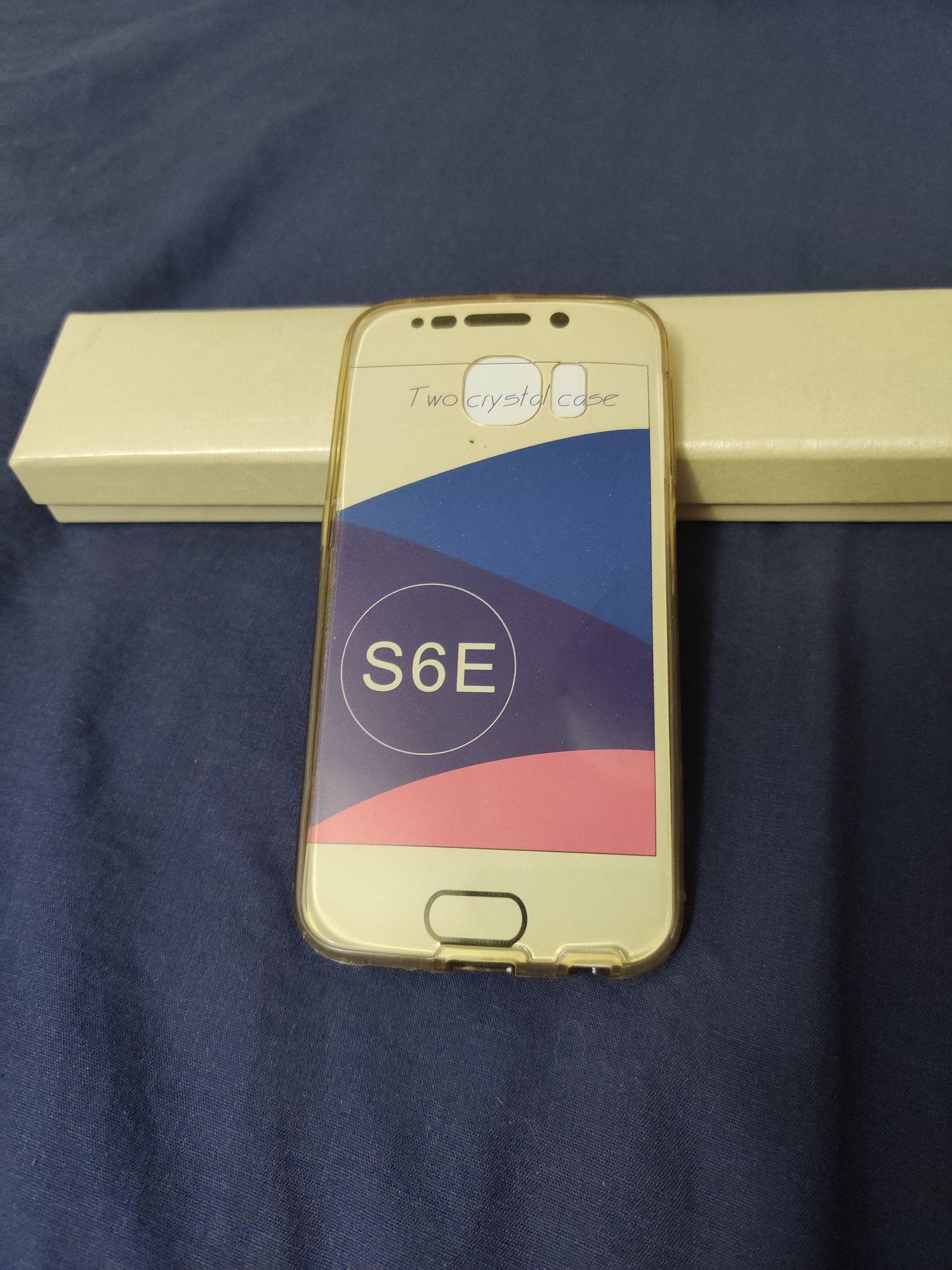 Husă transpartentă față spate Samsung Galaxy S6 edge