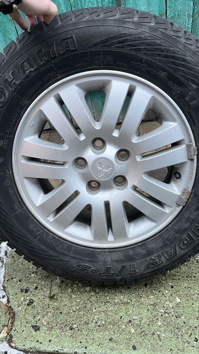 Шины + диски Митсубиси