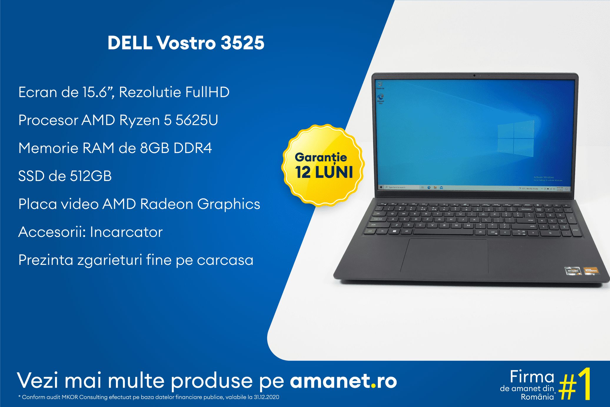 Laptop Dell Vostro 3525 - BSG Amanet & Exchange