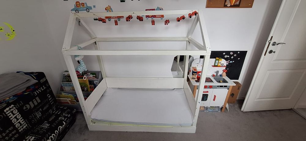 Pat copii Montessori cu saltea NOUA