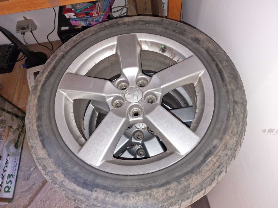 Jante r18 5x114.3 +cauciucuri 225/55/18