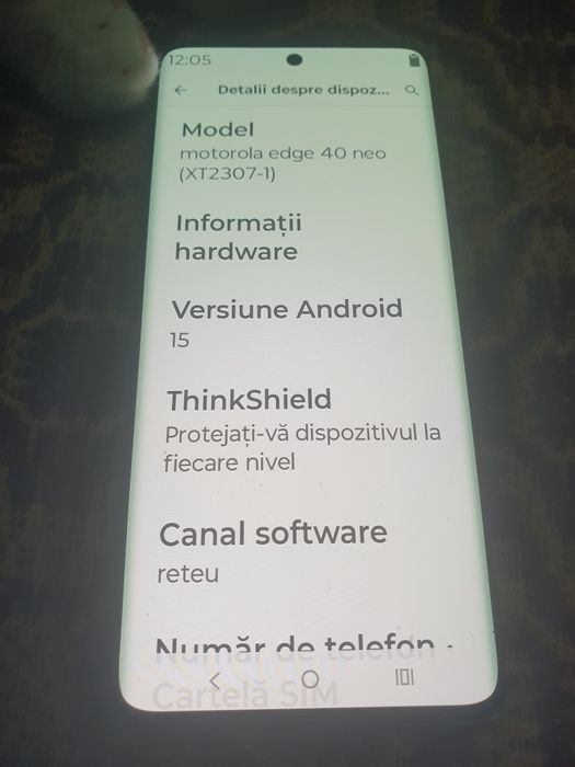 Motorola edge 40 neo.