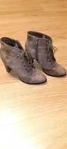 Botine piele întoarsă femei