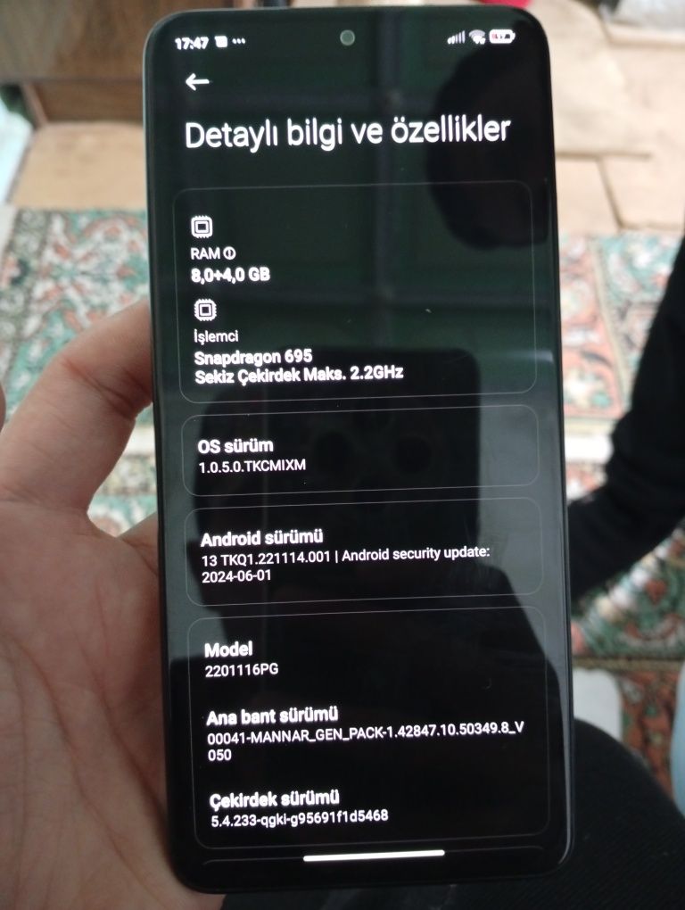 Poco X4 promax 256