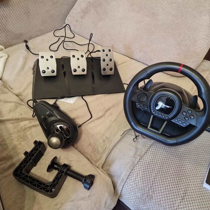 Гейминг волан TRACER SimRacer 6 в 1, ръчен, съвместим PC/PS4/PS3/Xone/