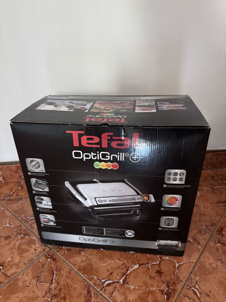 Gratar electric Tefal OptiGrill plus folosit de 2 ori impecabil