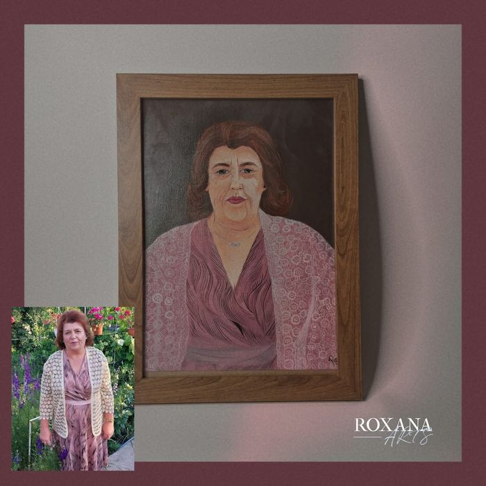 Icoane pictate manual & Portrete/Caricaturi în creion – Cadouri unice