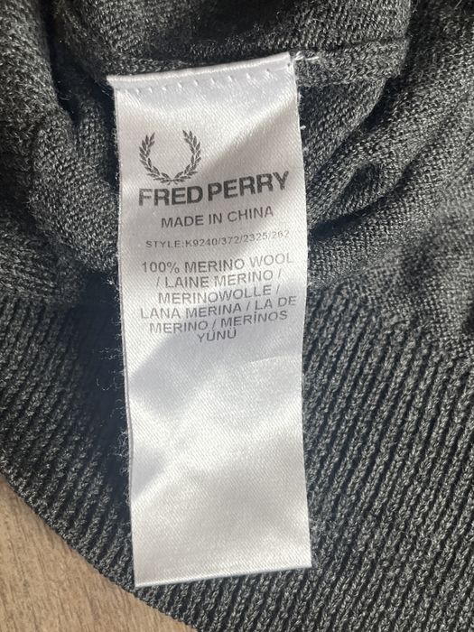 Fred Perry : Merino Wool -100% Мерино размер М / Оригинал