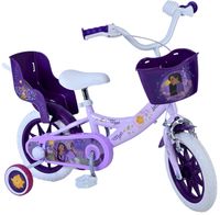 Bicicleta pentru baieti Disney Wish Kinderfiets, 12 inch, culoare viol