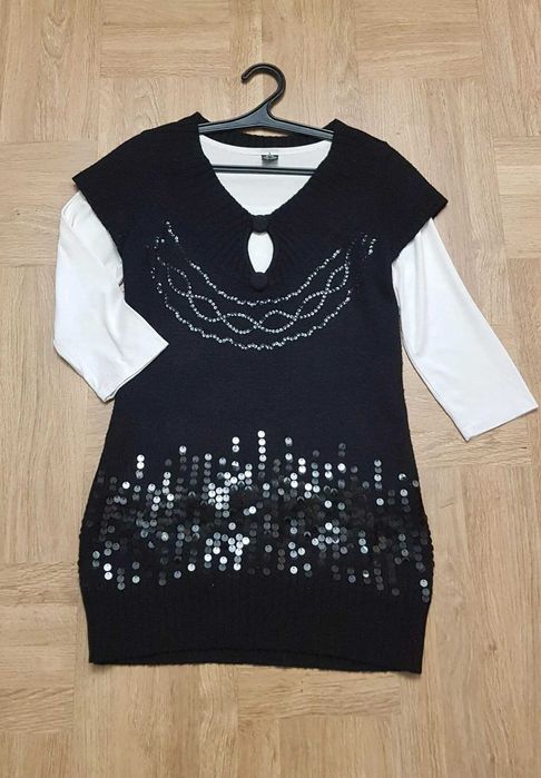 Женская безрукавка + водолазка