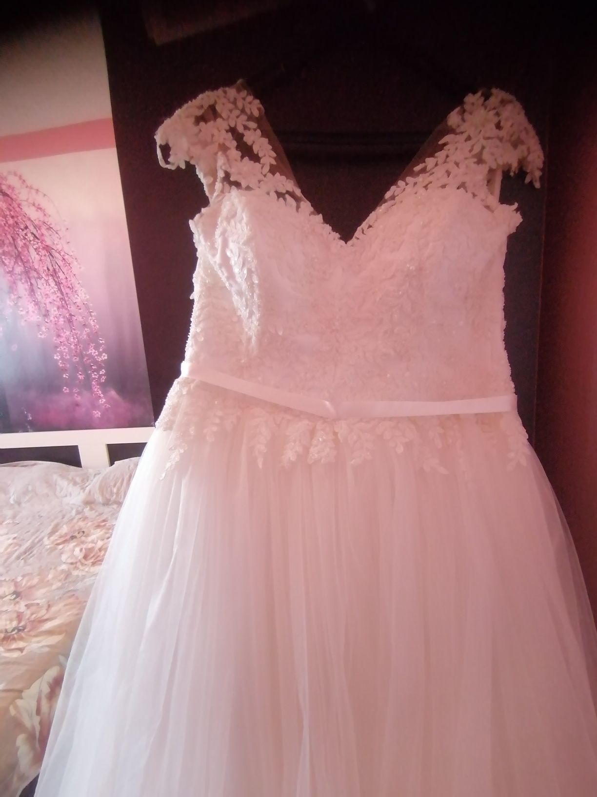 Сватбена рокля размер ХЛ