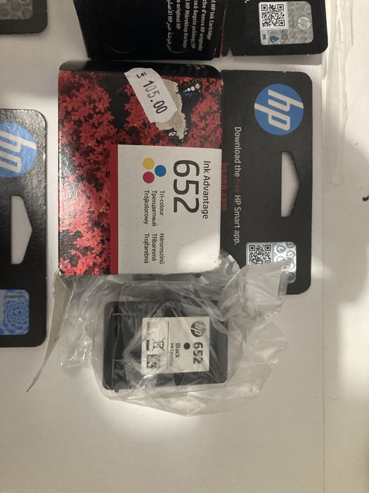 Cartuse HP 652 Originale