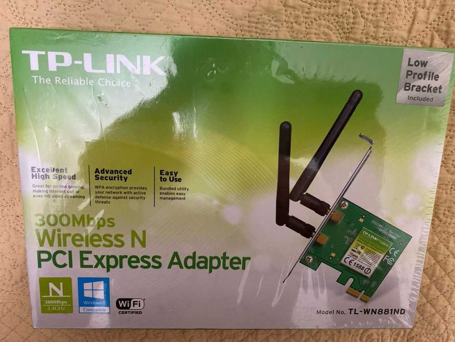 Wi-Fi PCIe карта TPLINK TL-WN881ND