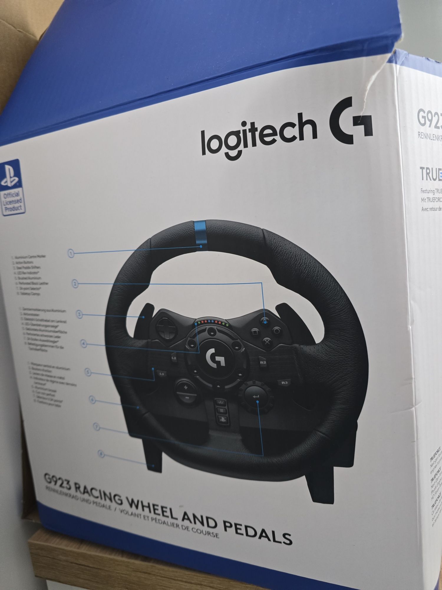 Volan gaming Logitech G923 + Schimbător