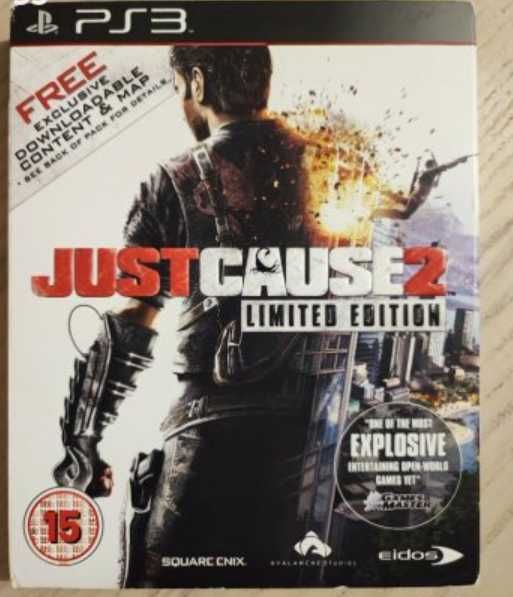 Just Cause 2 Limited Paper Sleeve edtion Poster PS3 Playstation 3 ПС3