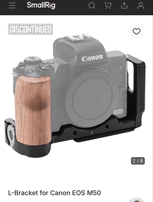 Grip , maner premium foto camera Canon m50 si altele