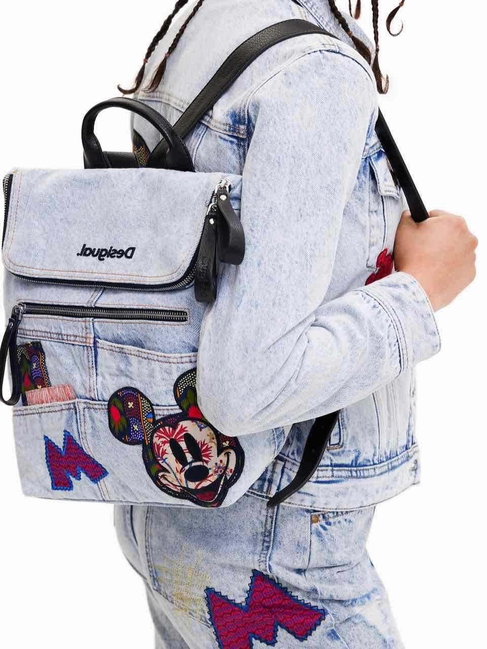 Чанта Desigual by C. Lacroix Backpack “Mickey Denim Lacroix Merano