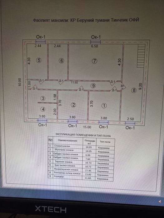Клина ва аптек ишлаб турибди тайййор
