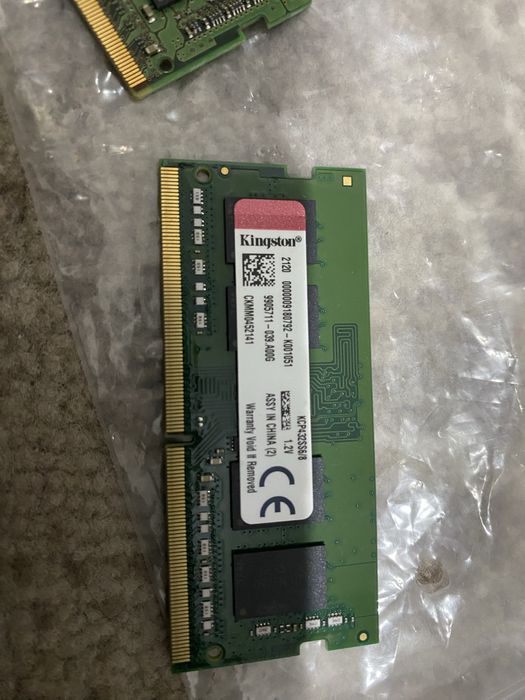 Ram sodimm 2x 8Gb DDR4 3200MHz dual channel laptop