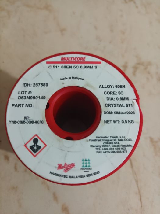 Fludor de lipit piese electronice