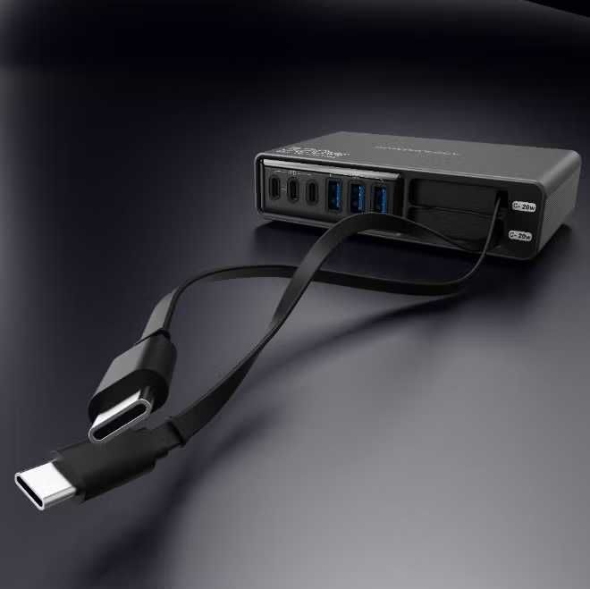 Powerology GaN 320W — Универсальная Зарядная Станция. Есть доставка