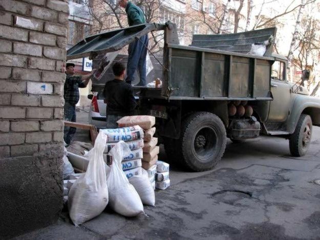 Вывоз мусора ЗИЛ 7 тон