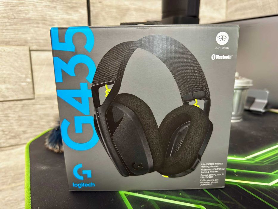 Logitech G435 безжични слушалки гейминг