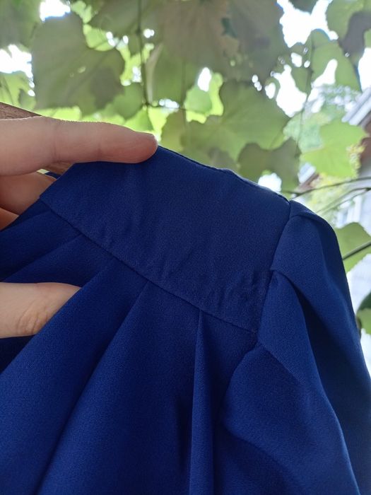 Rochie albastră midi APELLO nr. 42, nouă, preț fix