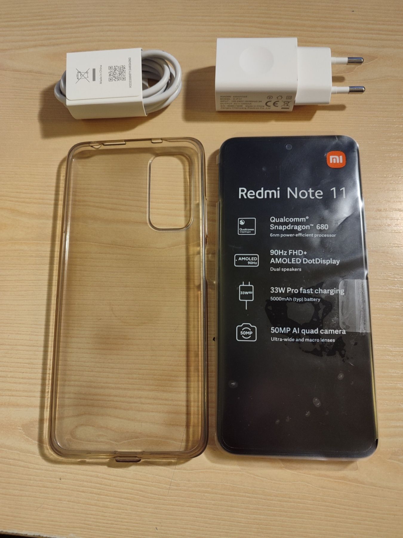 Xiaomi Redmi Note 11 В ГАРАНЦИЯ! 128GB, 4GB RAM, Dual-SIM + ПОДАРЪК