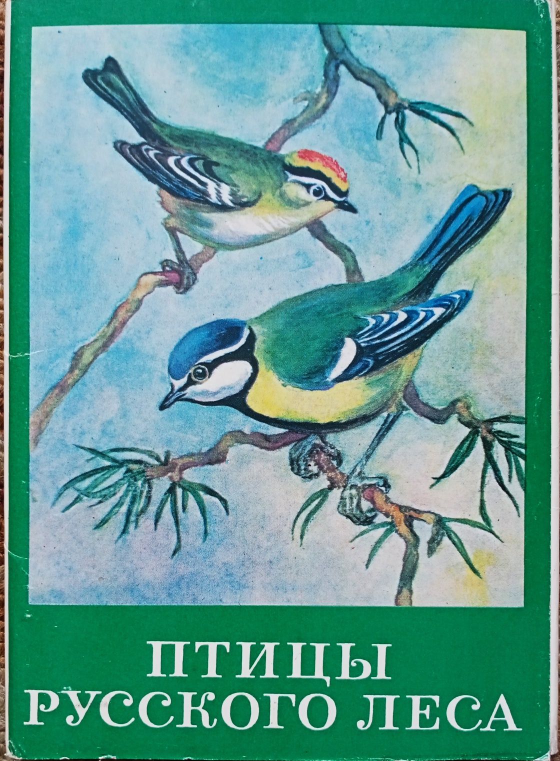 Комплекты открыток в обложках с животными и птицами. СССР. Новые.