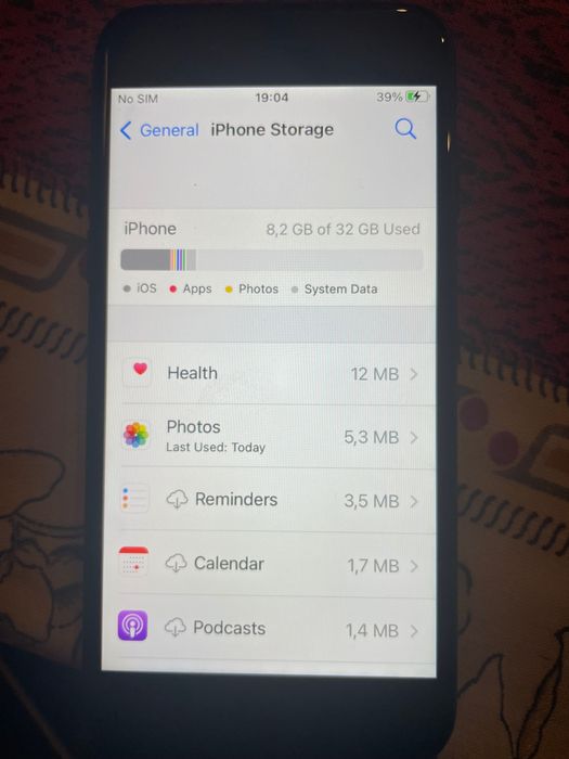 Iphone 7 32 GB Black