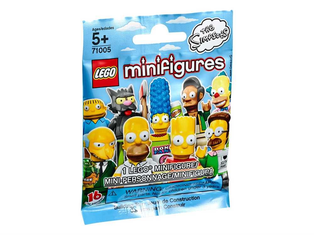 LEGO: Минифигурки The Simpsons - Симпсоны (Minifigures 71005)