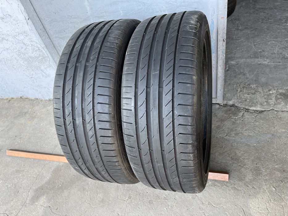 2 бр. летни гуми 225/45/19 Continental DOT 3817 4,5 mm