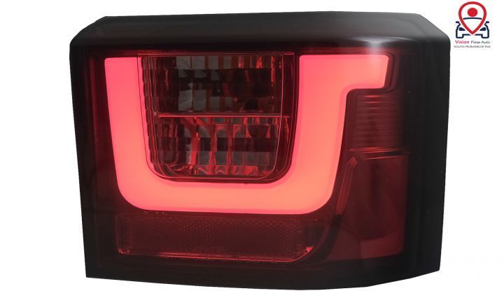 Stopuri LED Light Bar compatibil cu VW T4 Transporter Caravelle Multivan (1990-2003) Rosu Fumuriu T