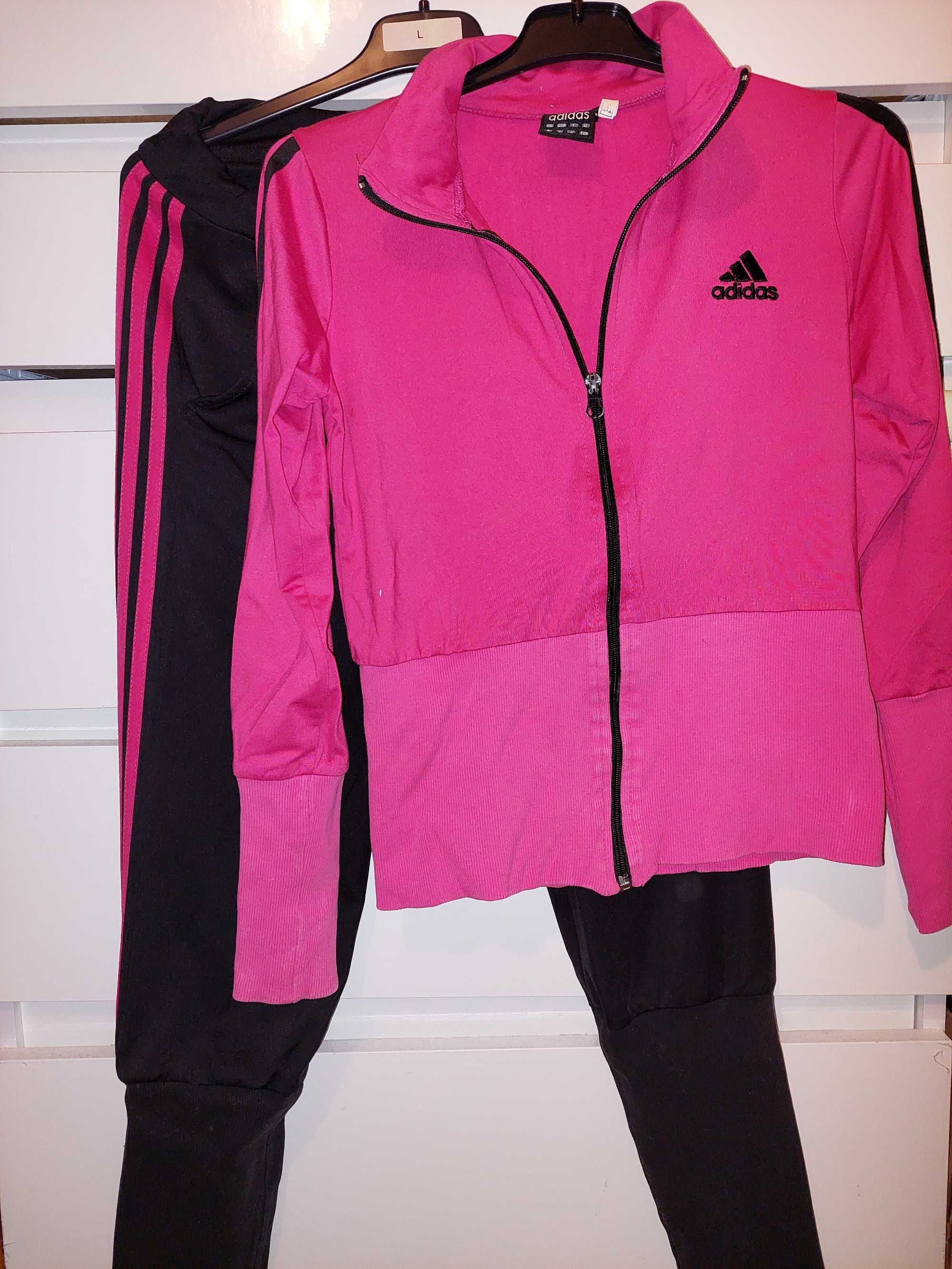 Trening roz/negru Adidas/costum sport/casa TRANSPORT GRATUIT