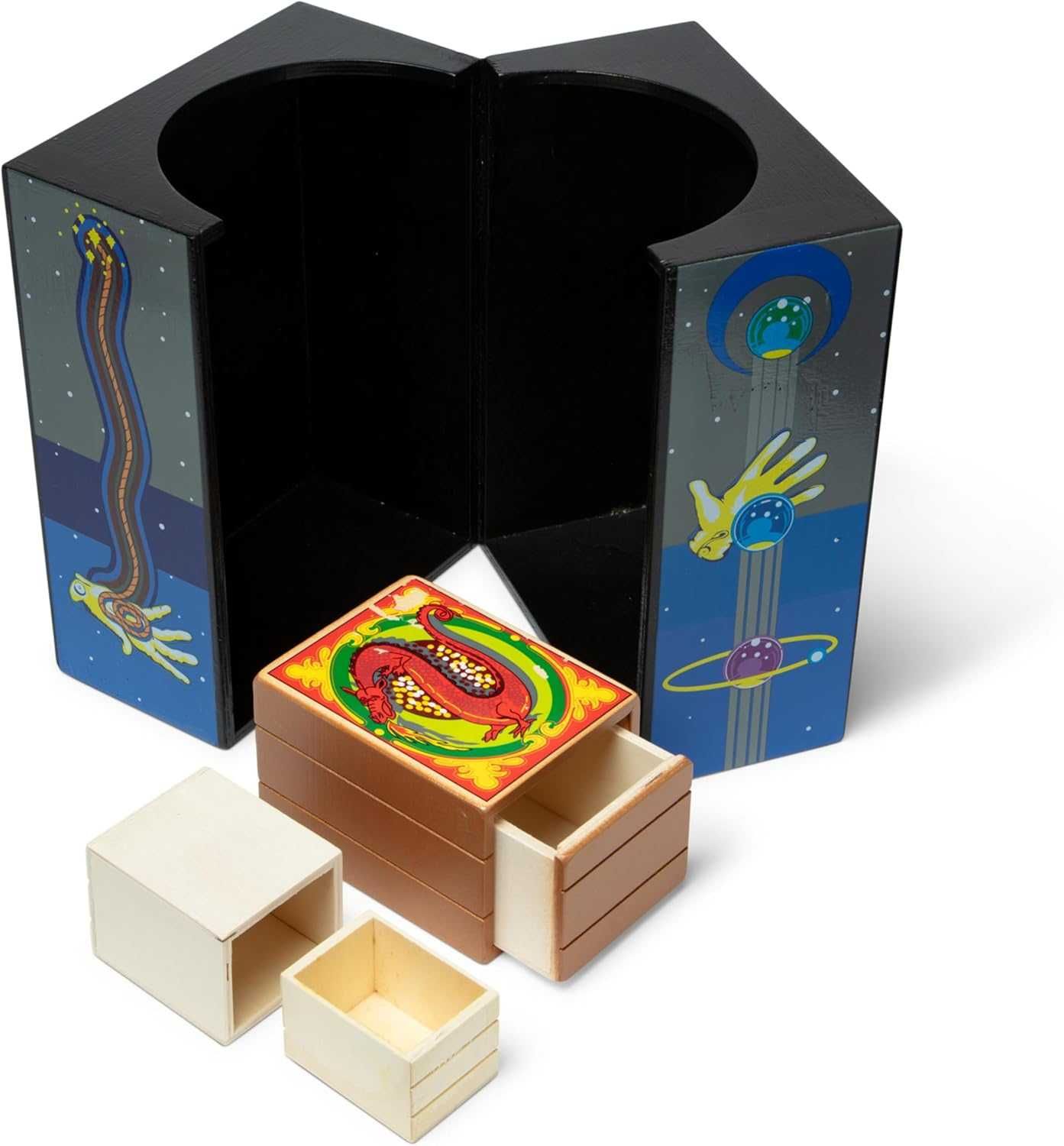 Луксозен дървен комплект за фокуси Melissa & Doug магически комплект