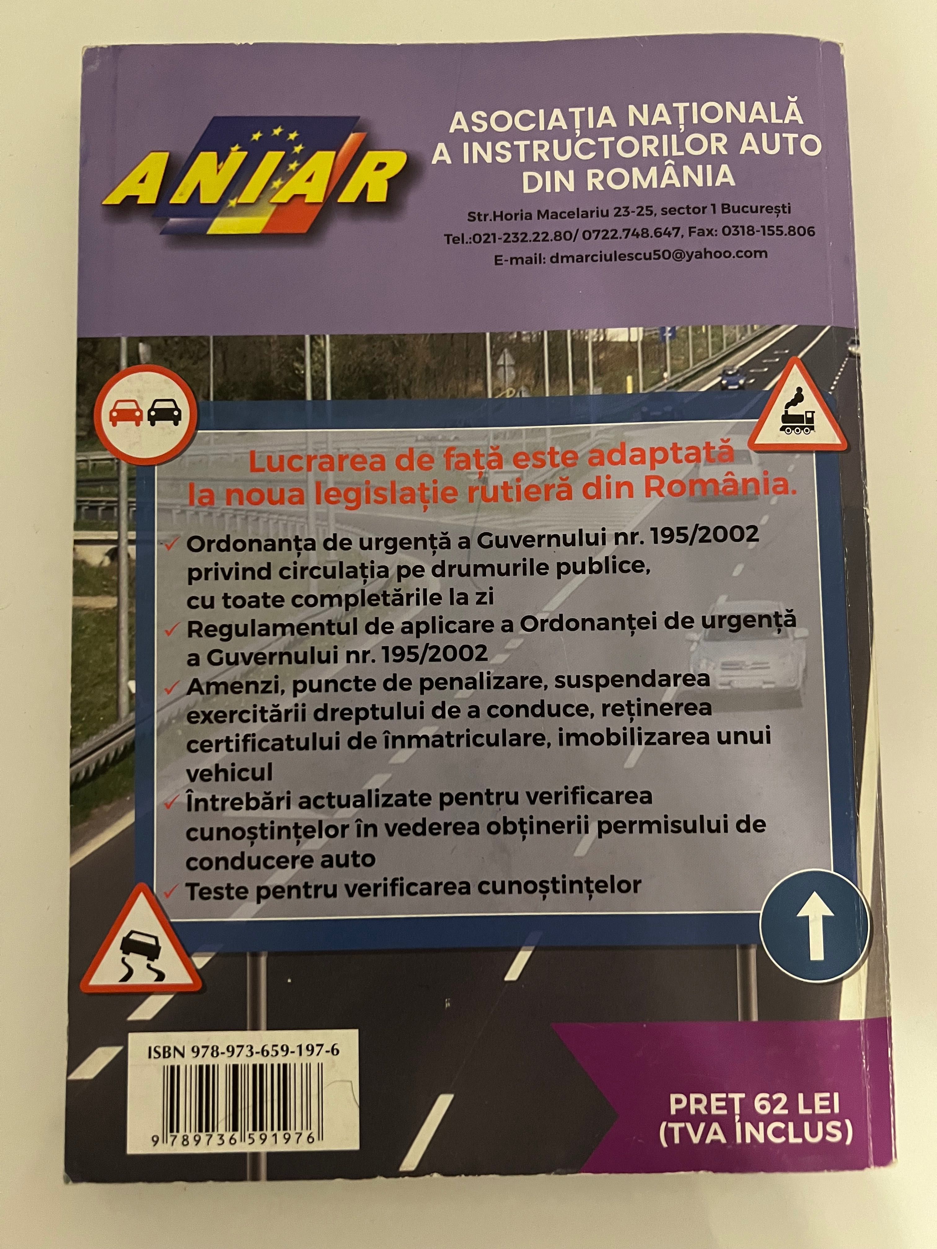 Carte pentru teste auto 2021