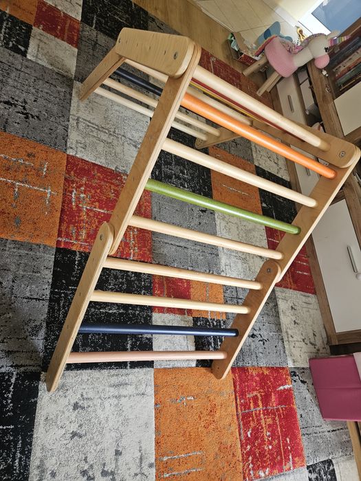 Wooden magaic, Модифициращ се триъгълник Пиклер с 4 модула и с рампа