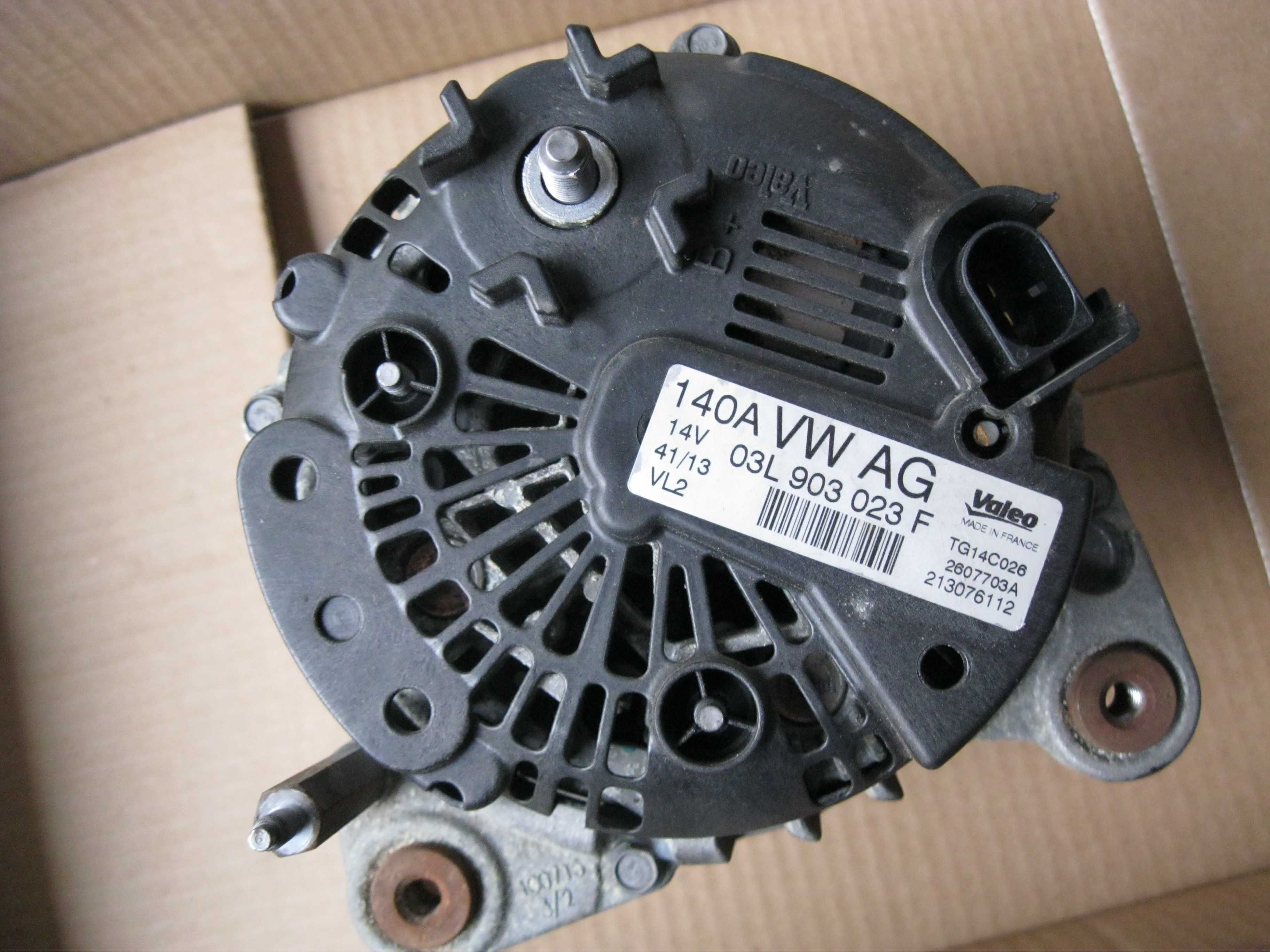 Alternator VALEO*E140A 03L 903 023F*VwAudiSeatSkoda2010>2015Eur5Franta