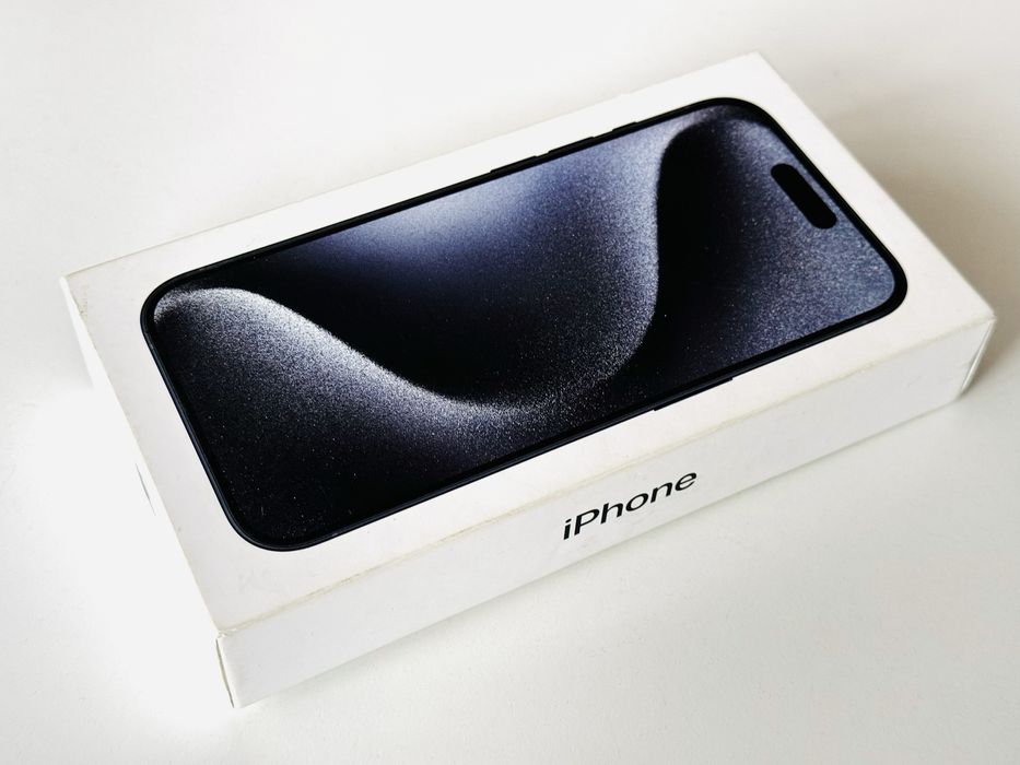 Iphone 15 Pro 256GB Blue Titanium 100% Батерия Гаранция 6 месеца