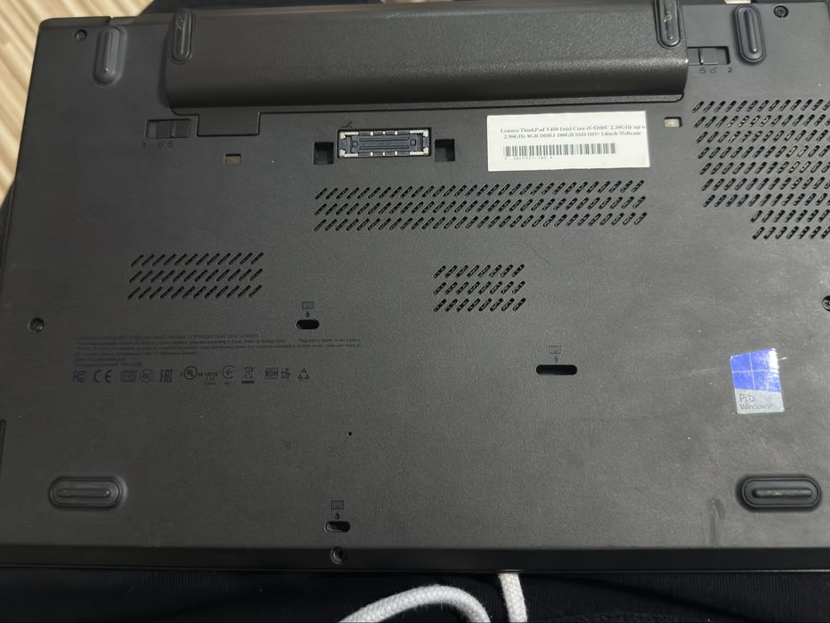 Laptop lenovo T450 defect