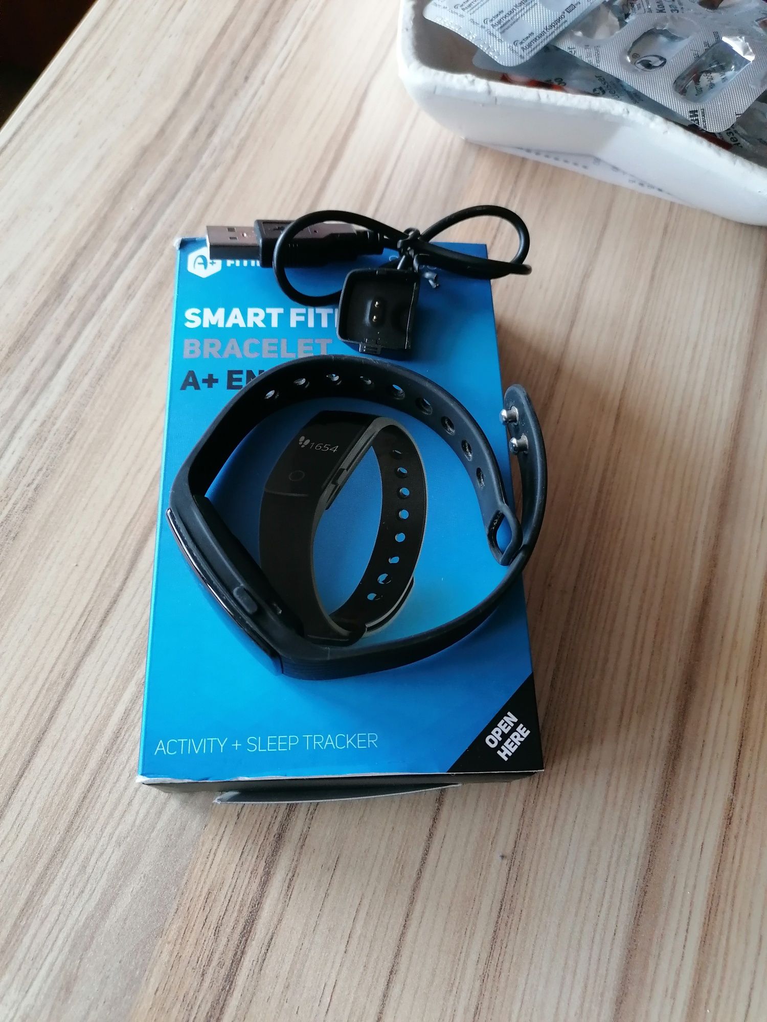 Фитнес гривна Smart A+ Energy HR, Heart rate