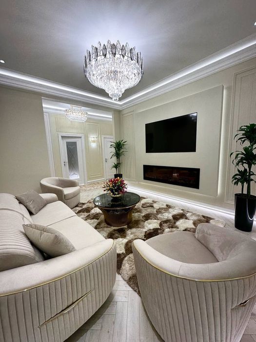 Продается 3х ком квартира, ЖК Oq Saroy, ор-р: Паркентский/Макро, 100м²